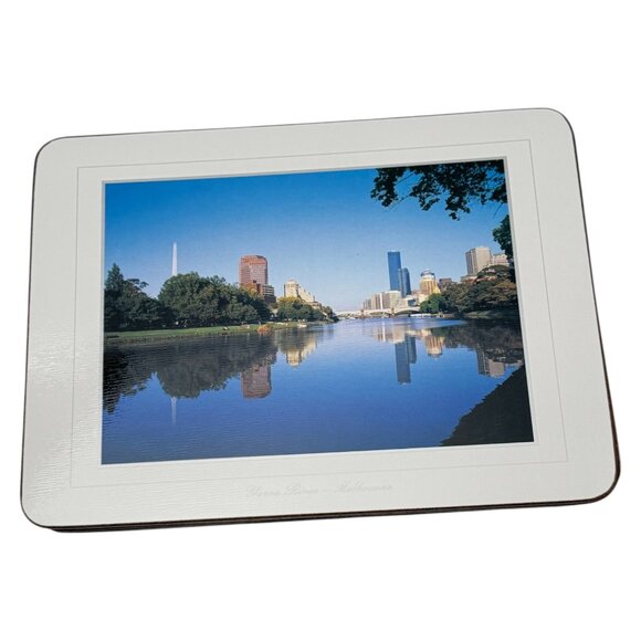 Ashdene Placemats Australia 6 Scenes Cork Back Australia New Sealed - Picture 11 of 13